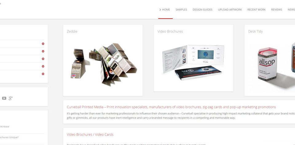 Curveball Printed Media