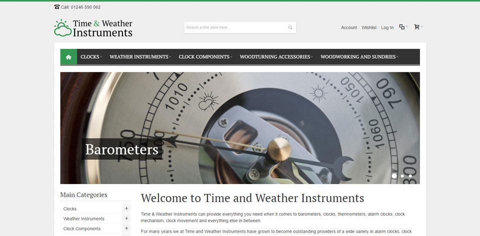 Time and Weather Instruments